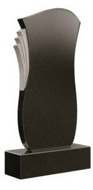 Модель памятника №124 вертикальный, современный, свободный, женский